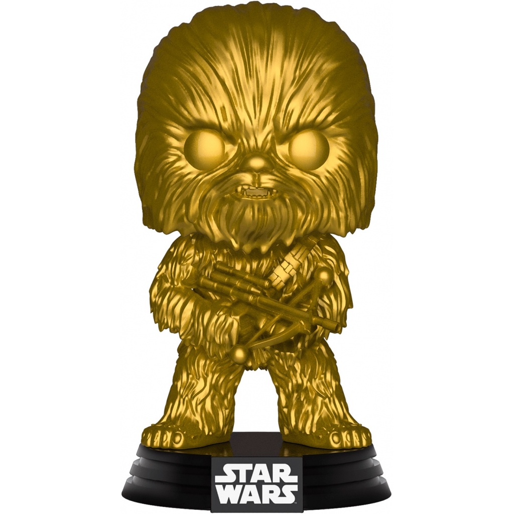 Figurine Funko POP Chewbacca (Doré) (Star Wars (Collection Dorée))