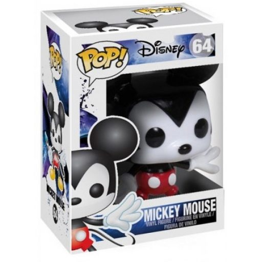Mickey Mouse avec pinceau