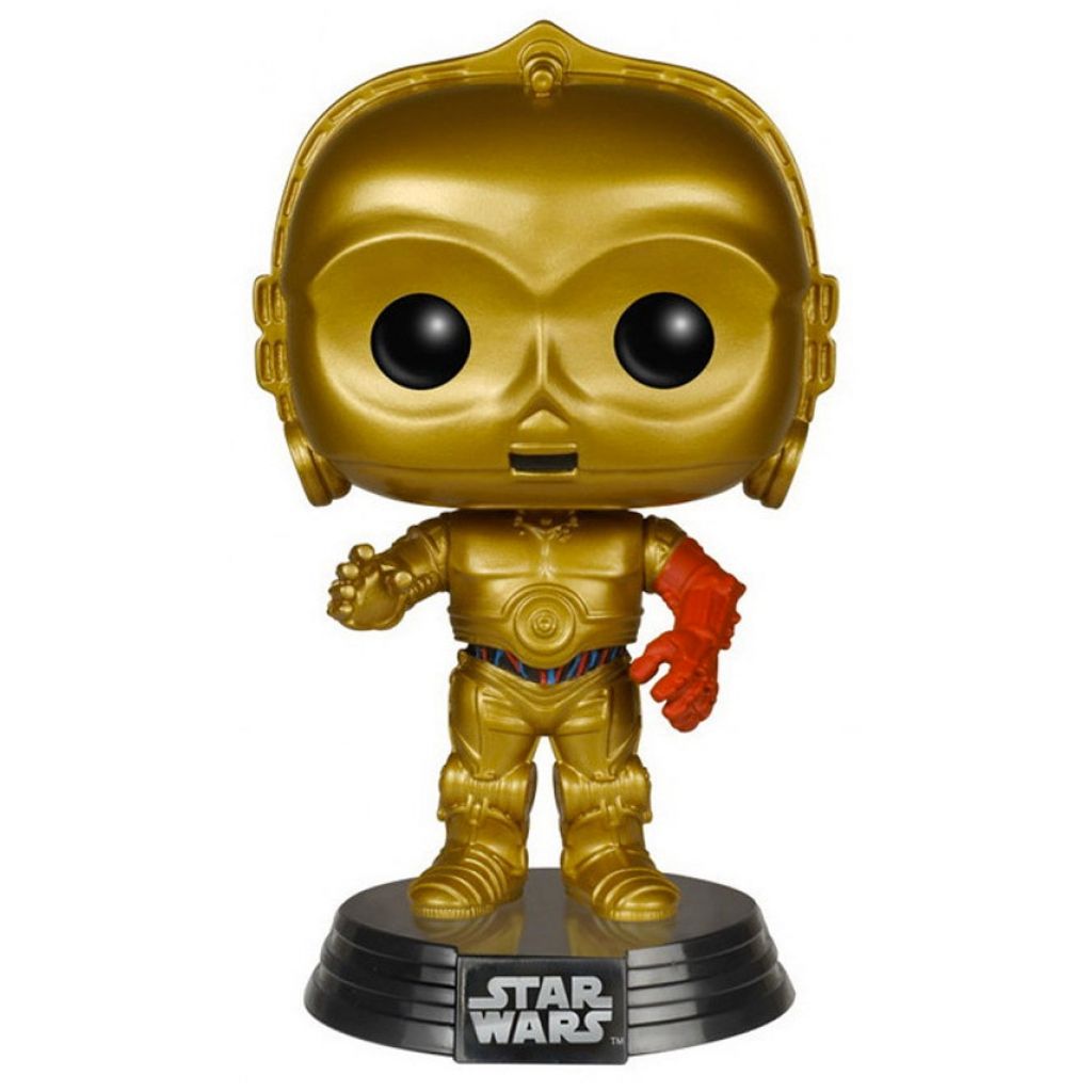Figurine Funko POP C-3PO (Star Wars : Episode VII, Le Réveil de la Force)