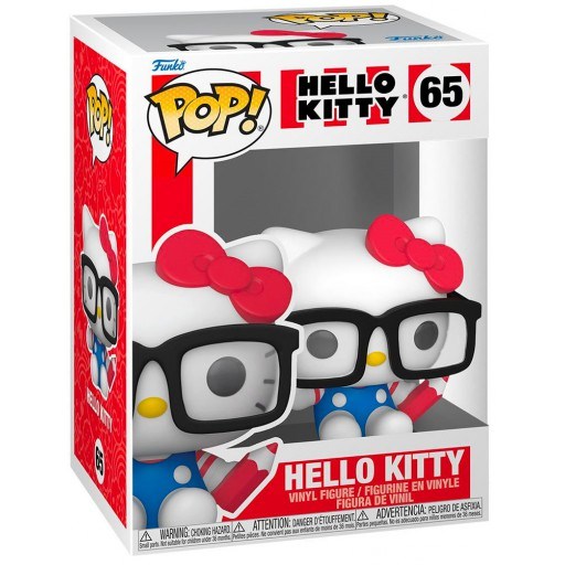 Hello Kitty avec lunettes