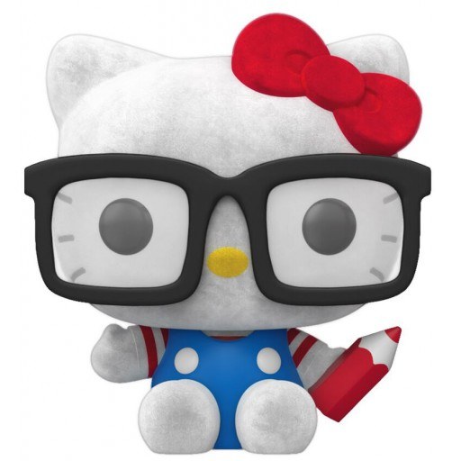 Figurine Funko POP Hello Kitty avec lunettes (Flocked) (Sanrio)