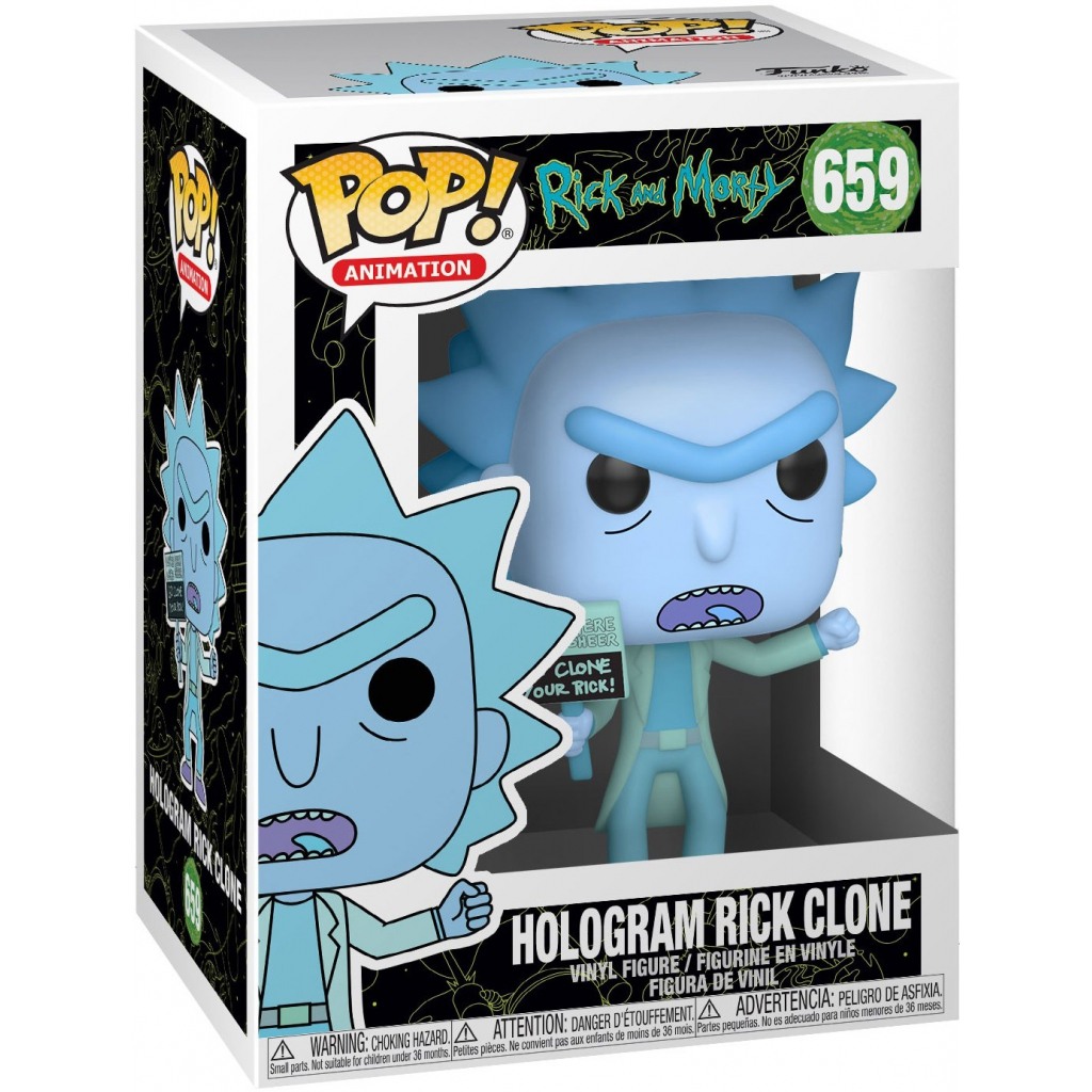 Clone Rick Hologramme