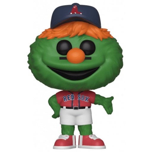 Figurine Funko POP Wally The Green Monster (Rouge) (Mascottes MLB)