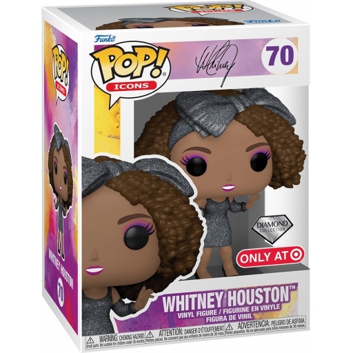 Whitney Houston (Diamond Glitter) dans sa boîte