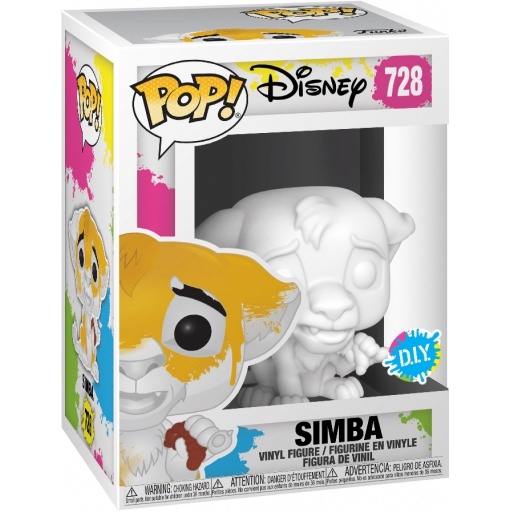 Simba (D.I.Y) dans sa boîte