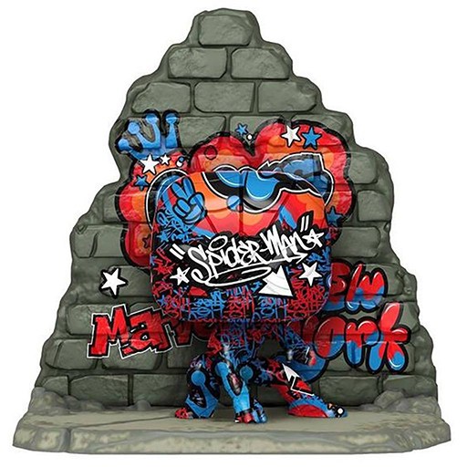 Figurine Funko POP Spider-Man Street Art (Marvel Comics)