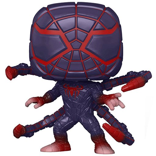 Figurine Funko POP Miles Morales (Costume en Matière Programmable) (Metallic) (Spider-Man: Miles Morales)