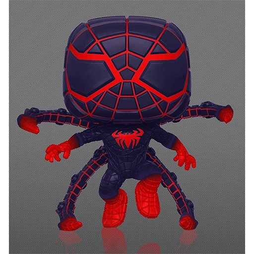 Figurine Funko POP Miles Morales (Costume en Matière Programmable) (Metallic) (Spider-Man: Miles Morales)