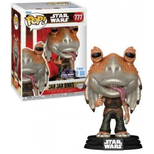 Figurine Jar Jar Binks (Diamond Glitter) (Star Wars : Episode I, La Menace Fantôme)