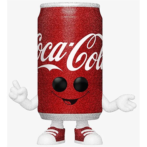 Figurine Funko POP Canette de Coca-Cola (Diamond Glitter) (Icônes de marques)