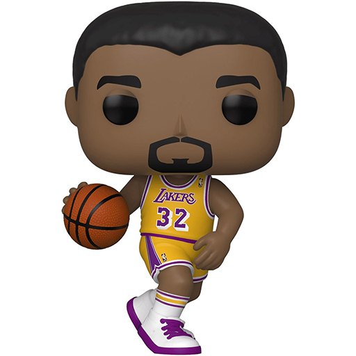 Figurine Funko POP Magic Johnson (Lakers home) (NBA)