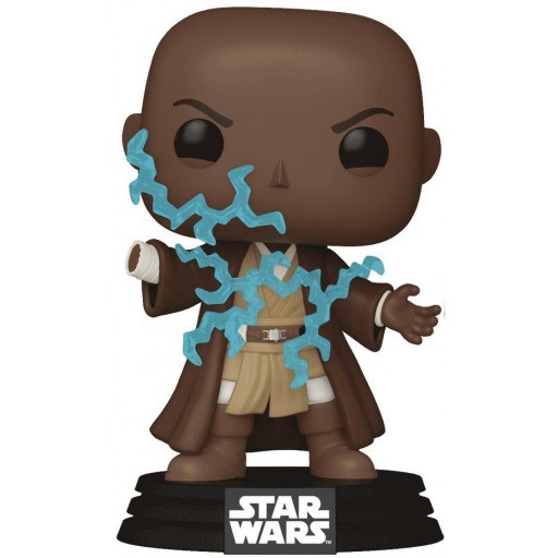 Figurine Funko POP Mace Windu (Glow in the Dark) (Star Wars : Episode III, La Revanche des Sith)