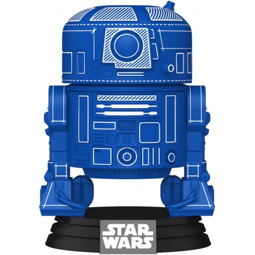 Figurine Funko POP R2-D2 (Blueprint Deco) (Star Wars (Artistiques))