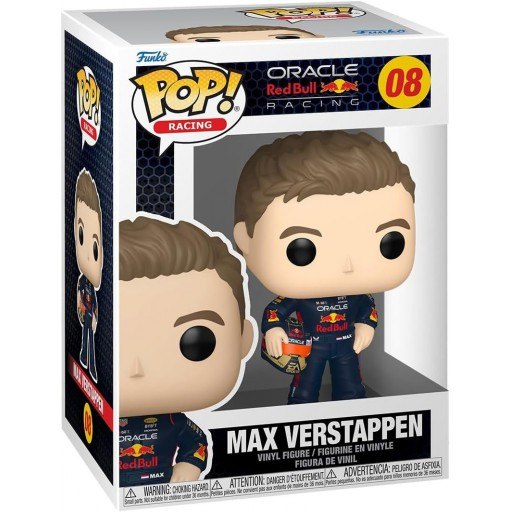 Max Verstappen avec Casque (Oracle Red Bull Racing)