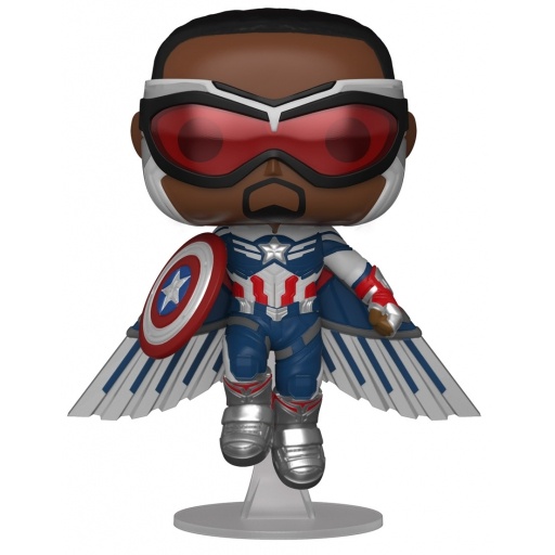 Figurine Funko POP Captain America (Metallic) (Falcon et le Soldat de l'Hiver)