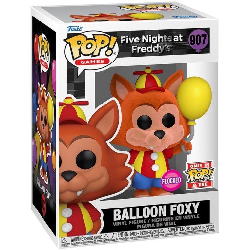 Foxy Ballon (Flocked)
