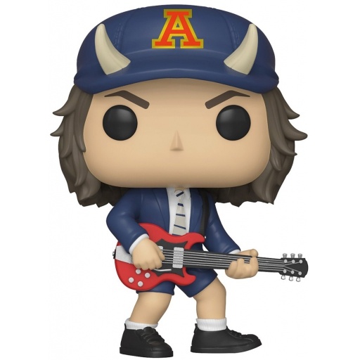 Figurine Funko POP Angus Young (Casquette Diable) (Chase) (AC/DC)
