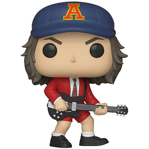 Figurine Funko POP Angus Young (Veste Rouge) (AC/DC)