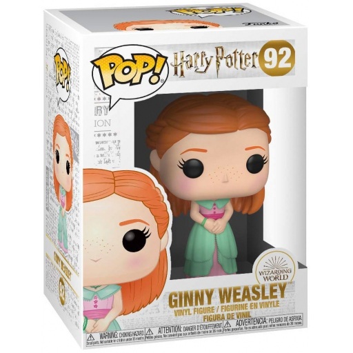 Ginny Weasley en tenue de Bal