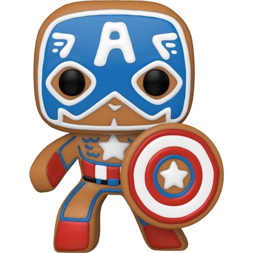 Figurine Funko POP Captain America Pain d'Epices (Marvel Comics)