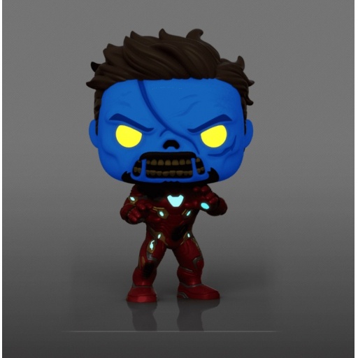 Figurine Funko POP Zombie Iron Man (Glow in the Dark) (What If...?)