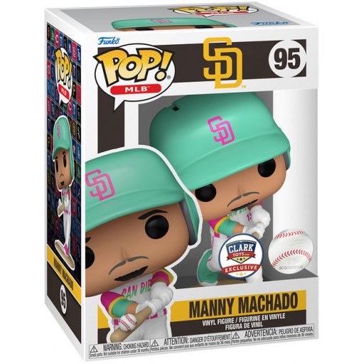 Manny Machado (Frappant) dans sa boîte
