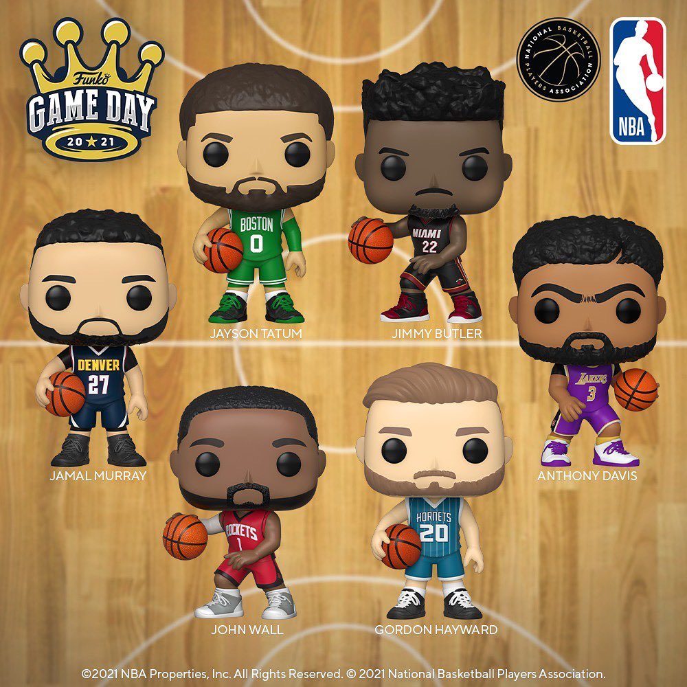 6 joueurs de NBA en POP
