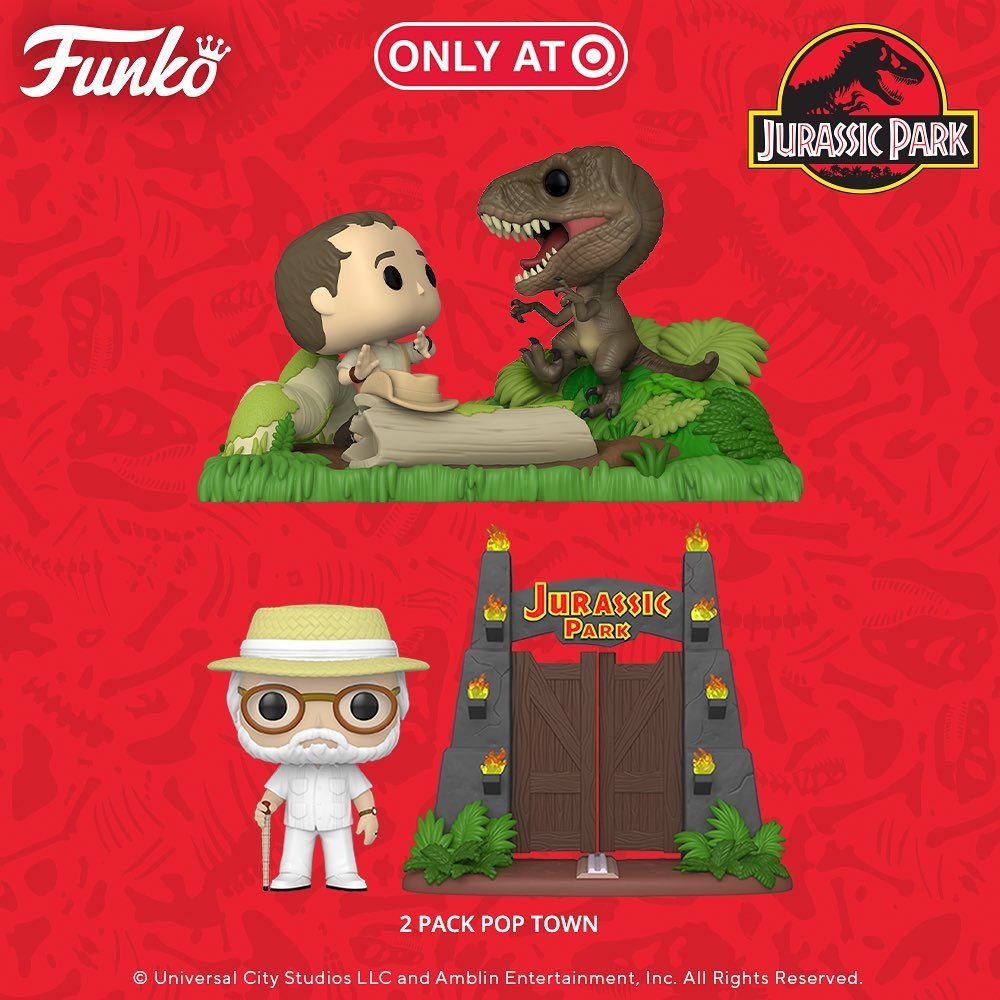 Funko dévoile deux sublimes POP de Jurassic Park