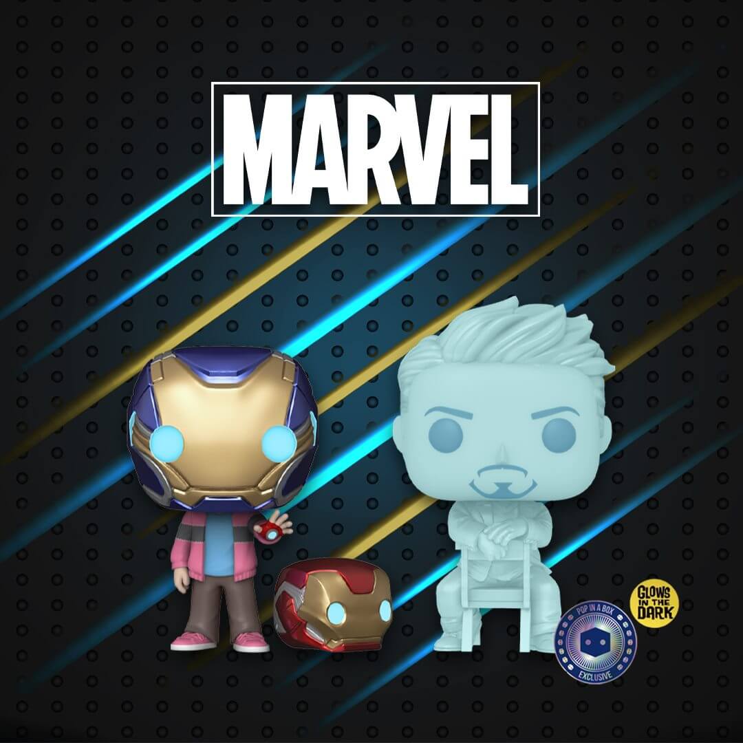 Le duo pack Marvel de Morgan et l’hologramme de Tony Stark