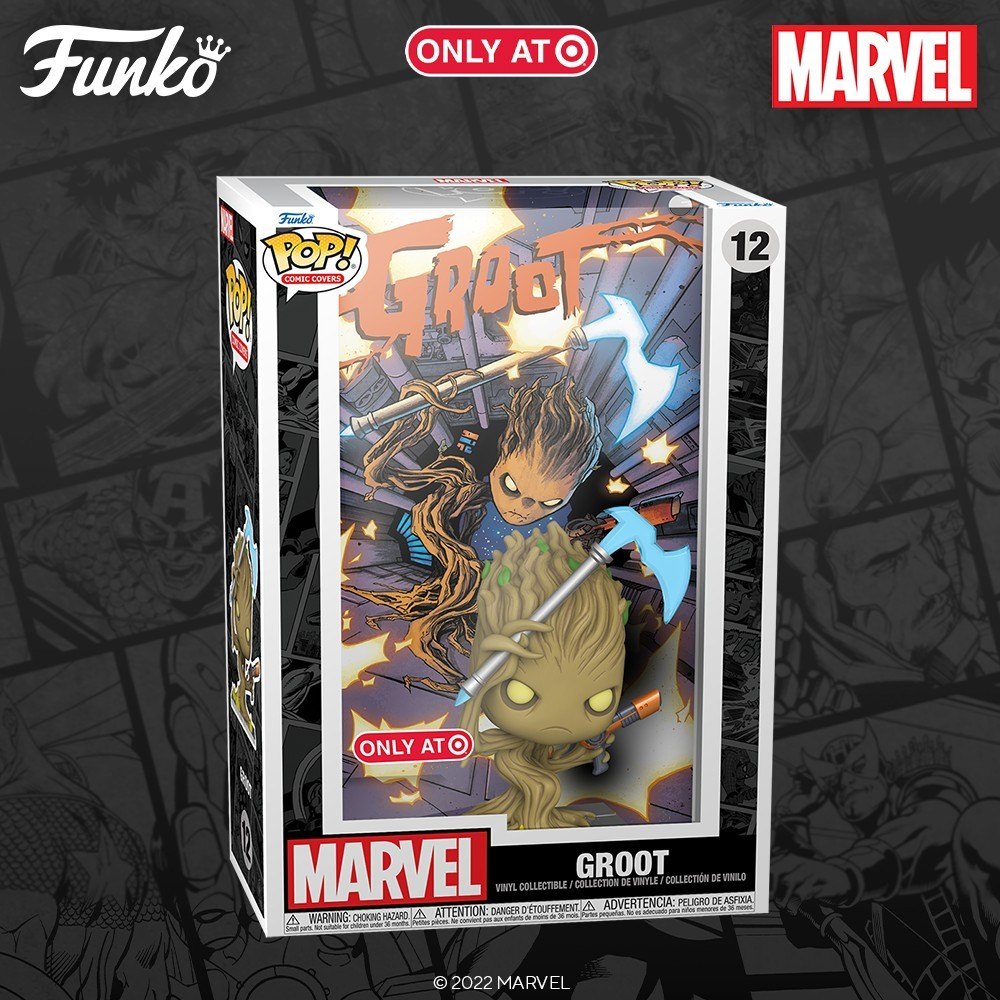 Et une POP de plus pour Groot avec cette Funko POP Comic Covers