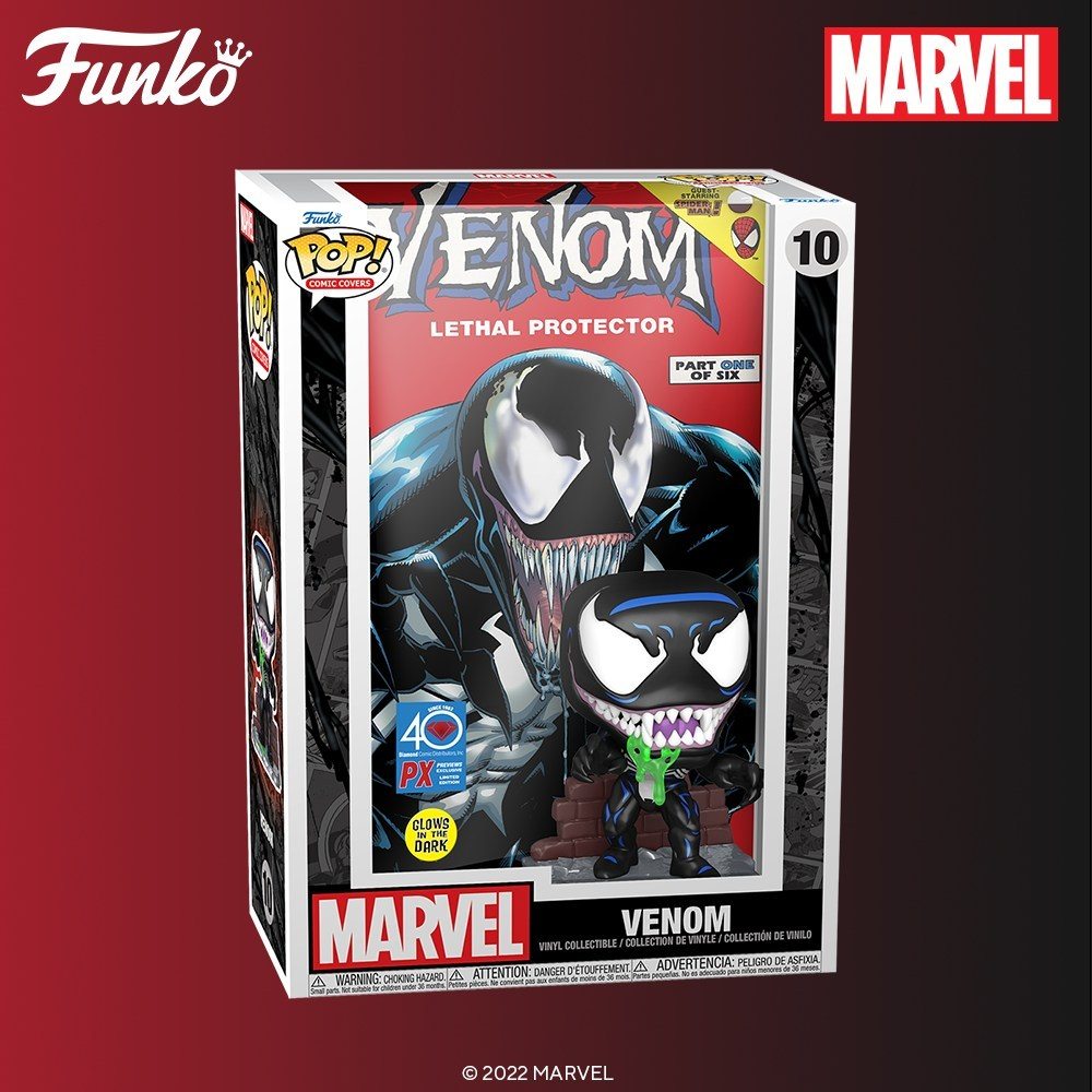 Venom débarque avec sa POP Comic Cover