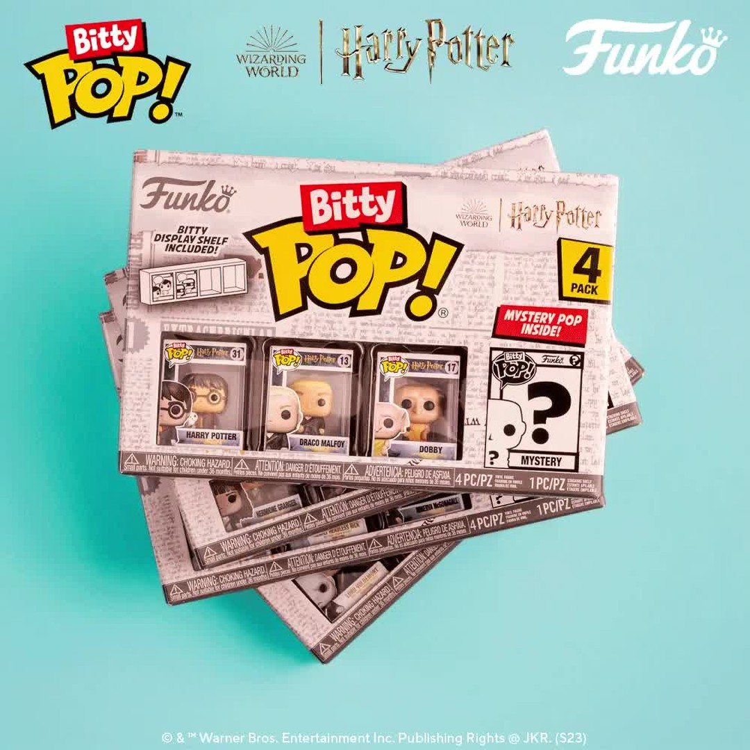 Funko lève le voile sur les 4 séries de Bitty POP! Harry Potter