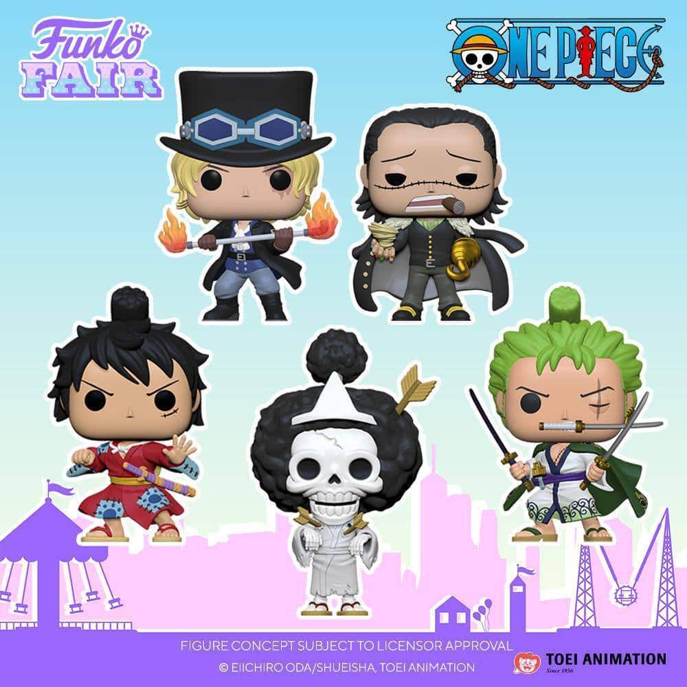 7 nouvelles POP One Piece Figurines POP!