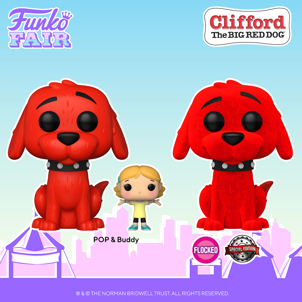 Clifford, le gros chien rouge a sa POP