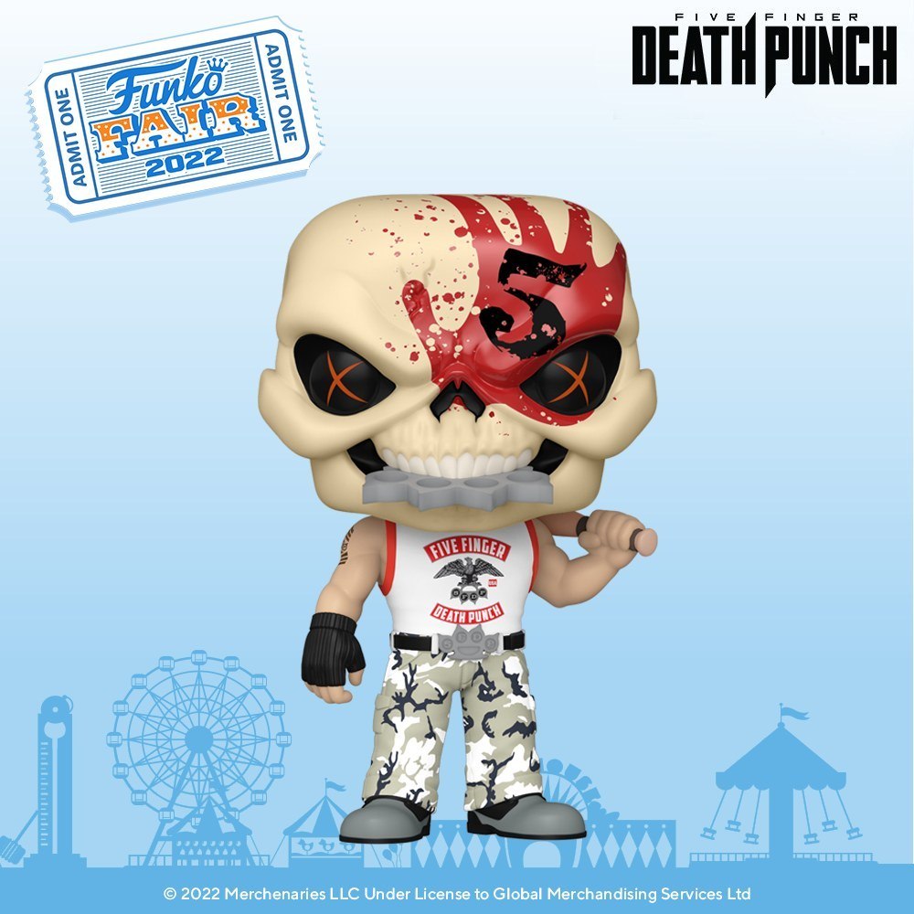 Nouvelle POP Rocks de Knucklehead, la mascotte de Five Finger Death Punch