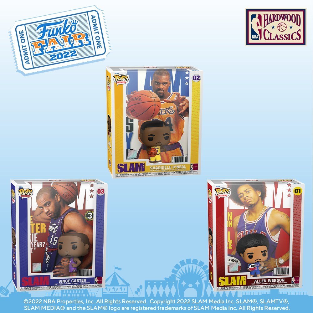 Funko dévoile des POP NBA du magazine SLAM