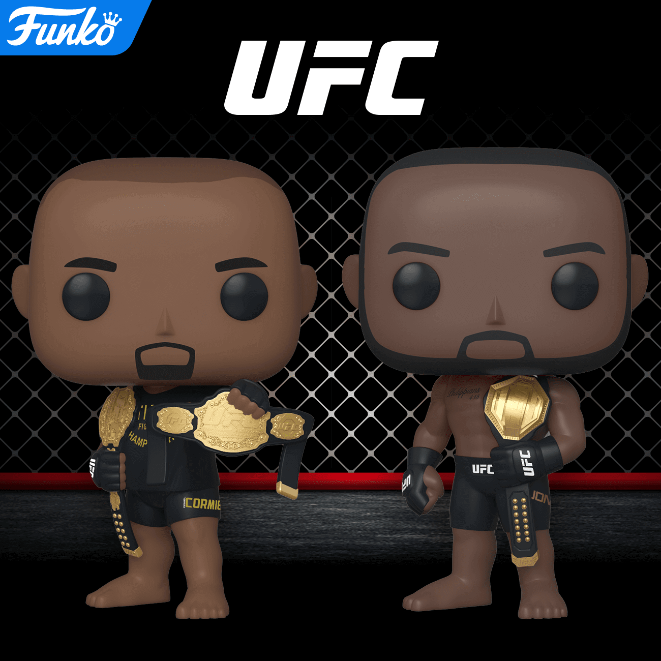 Nouvelles figurines POP des champions UFC