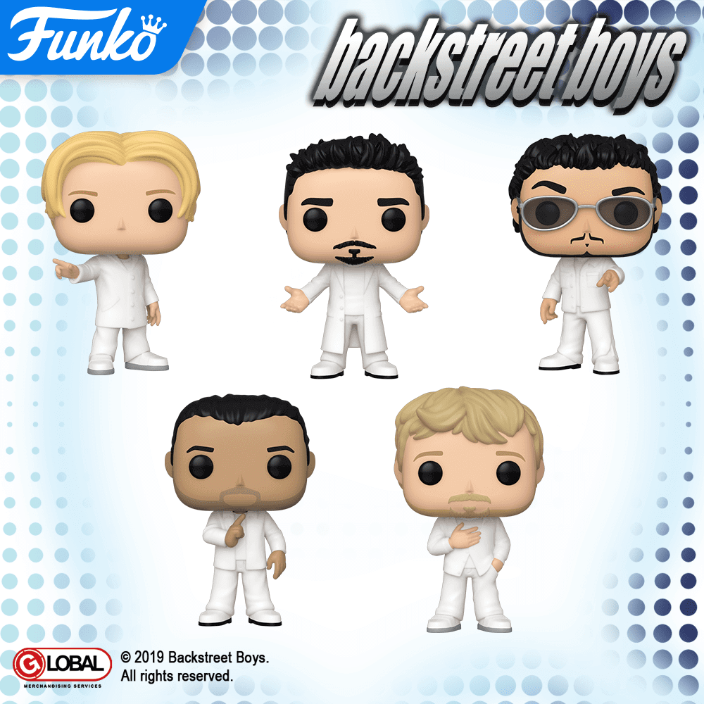 Les figurines POP des Backstreet Boys