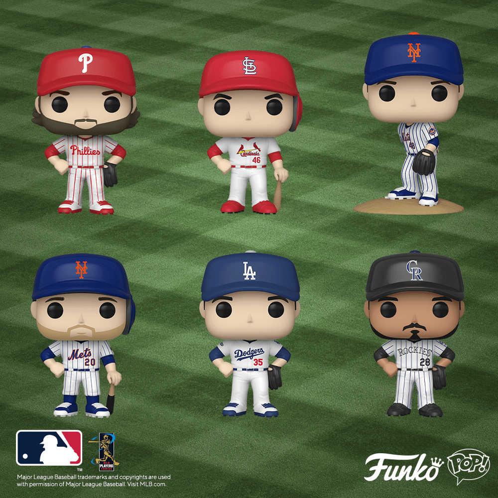 Nouvelles figurines POP joueurs de baseball MLB