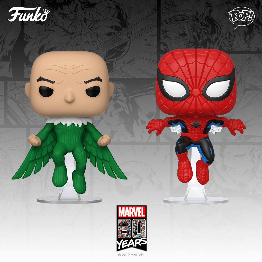 Nouvelles figurines POP de Spider-Man et du Vautour