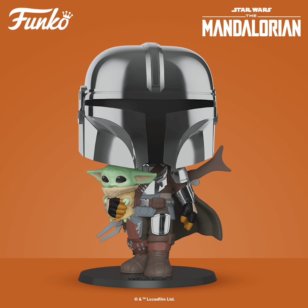 Le Mandalorian 10’’ portant Bébé Yoda