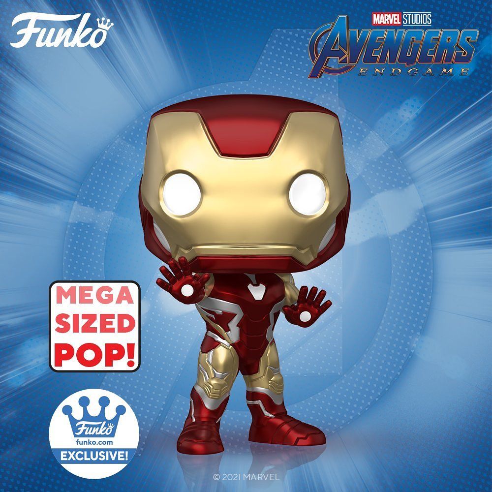Une nouvelle Mega POP (18’’ - 45cm) : Iron Man