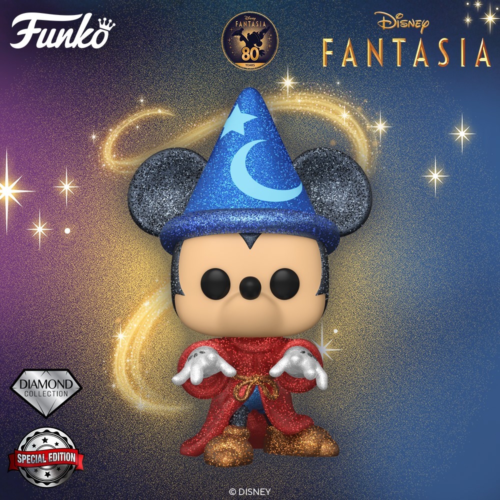 La POP de Mickey en sorcier pour 80 ans de Fantasia