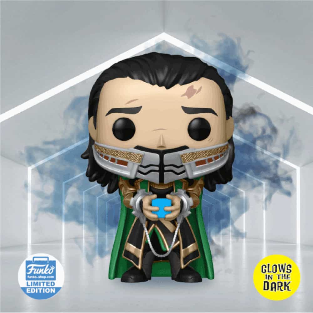 Une nouvelle POP de Loki (Thor) qui tient le Tesseract