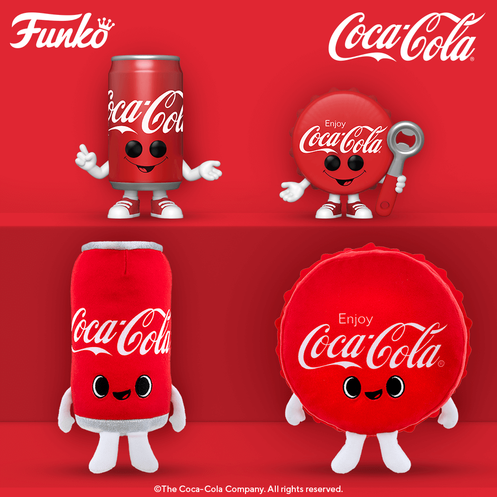 De nouvelles POP à l’effigie de Coca-Cola