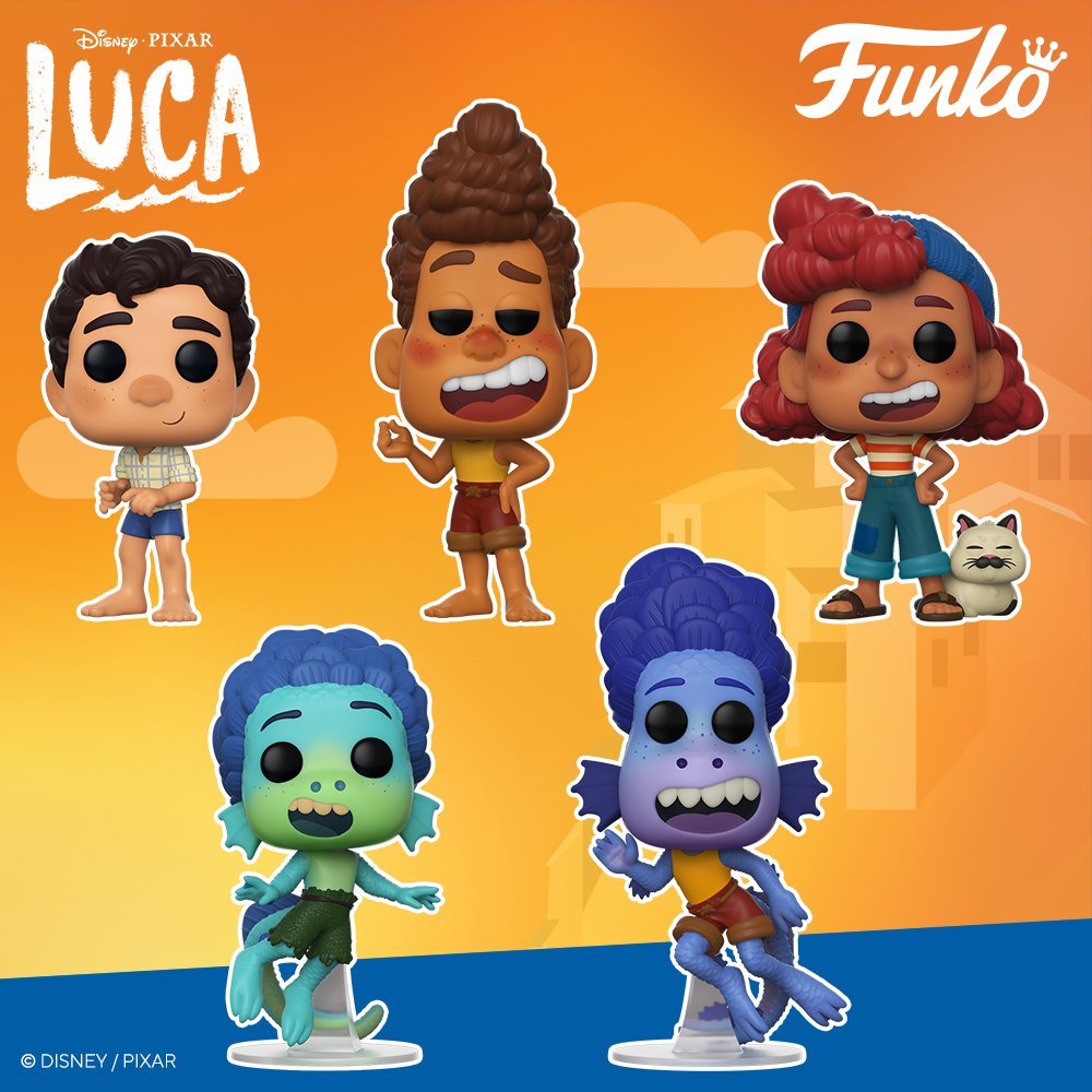 5 nouvelles POP pour le Disney Luca