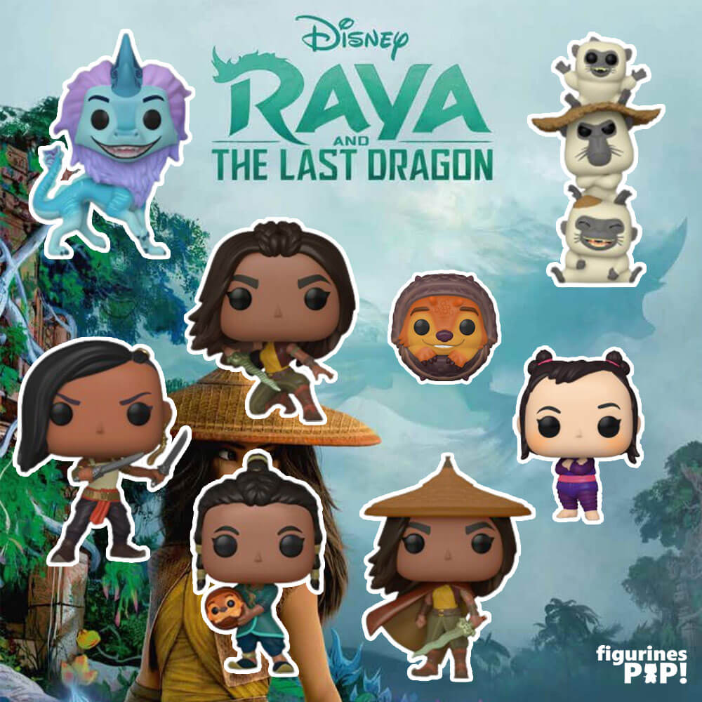 Les premières POP de Raya et le dernier dragon (Disney)