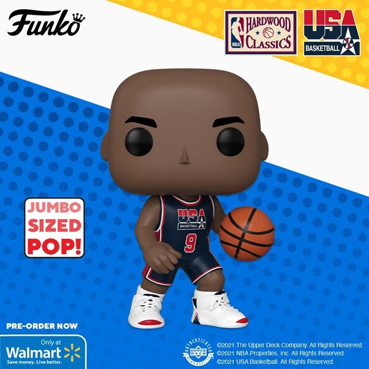 Une seconde POP de Michael Jordan pour le set USA Basketball
