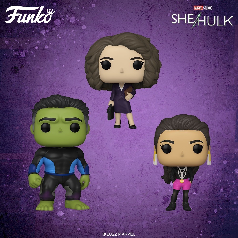 Les toutes premières POP de la série She Hulk