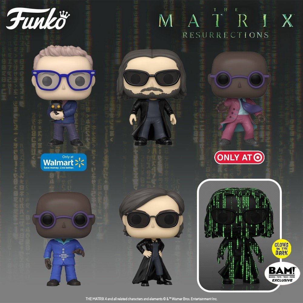 Les premières POP de Matrix Resurrections
